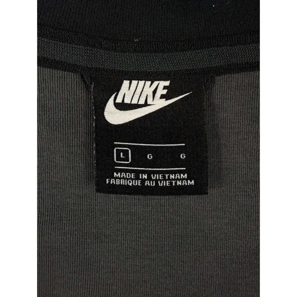 Nike Sportswear Tech Fleece Anthracite Black Full Zip Hoodie 928483-060 Size L
